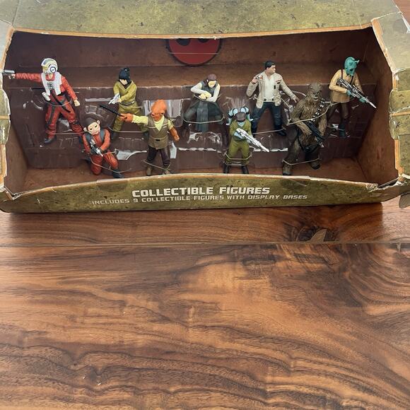 Star Wars Galaxy's Edge The Resistance Collectible Small Action Figure Playset - Picture 1 of 8
